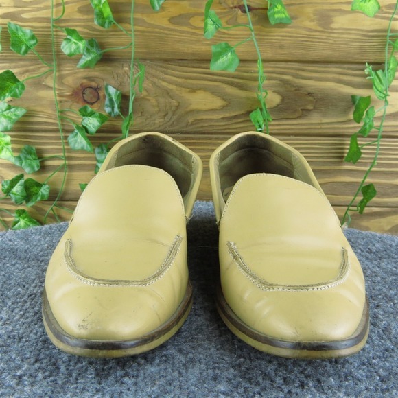 Everlane‎  Women Loafer Shoes Size 8 Medium Brown Leather Slip On - Picture 2 of 9